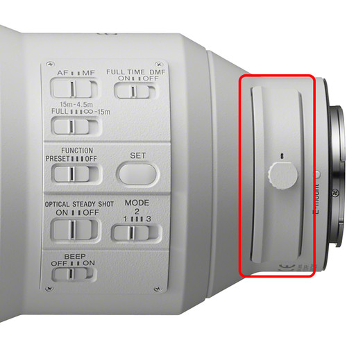 مشخصات لنز سونی Sony 600 f2.8 Gm