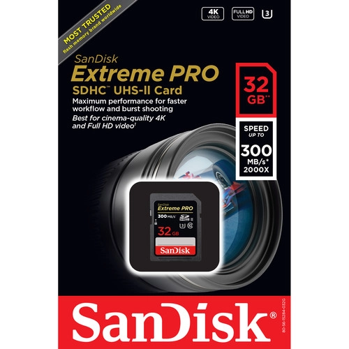 خرید کارت حافظه سن دیسک SanDisk SD 32GB 300mb