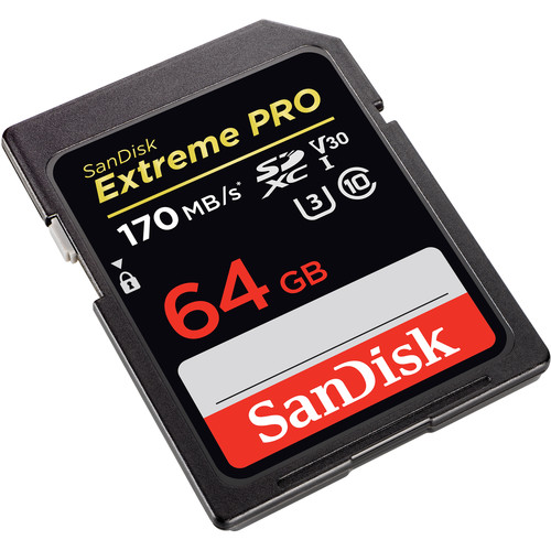 خرید کارت حافظه سن دیسک SanDisk SD 64GB 170mb