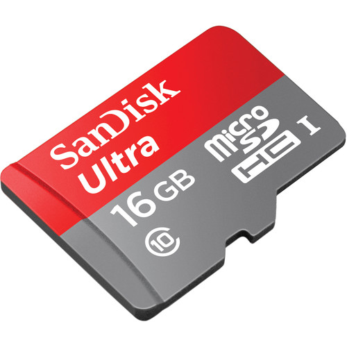 خرید مموری و کارت حافظه سن دیسک میکرو اس دی SanDisk Micro SD 16GB Ultra
