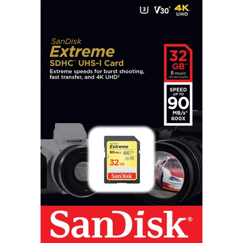 خرید کارت حافظه سن دیسک SanDisk SD 32GB 90mb
