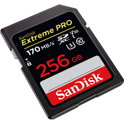 فروش کارت حافظه سن دیسک SanDisk SD 256GB 170mb