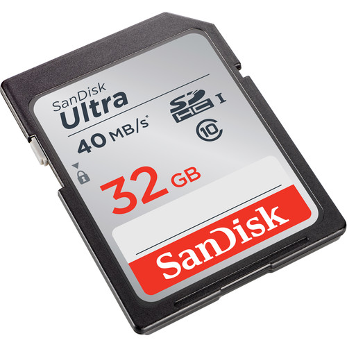 فروش کارت حافظه سن دیسک SanDisk SD 32GB 40mb