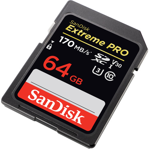 فروش کارت حافظه سن دیسک SanDisk SD 64GB 170mb