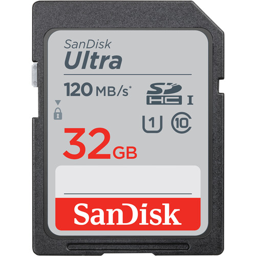 کارت حافظه سن دیسک SanDisk SD 32GB 120mb