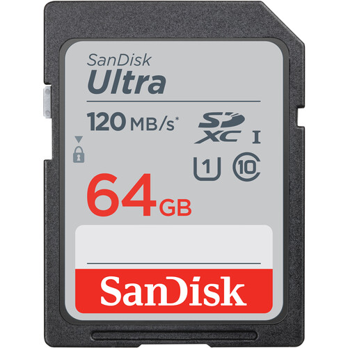 کارت حافظه سن دیسک SanDisk SD 64GB 120mb