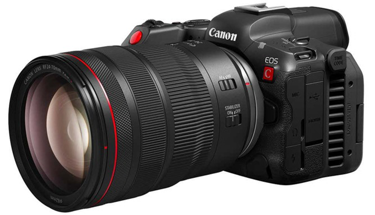 Canon EOS R5 بهترین دوربین کانن برای فیلم‌برداری