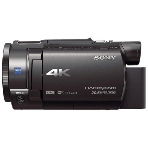 بررسی دوربین فیلمبرداری سونی Sony AX33