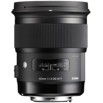 خرید لنز سیگما برای کنون Sigma 50mm f1.4 canon