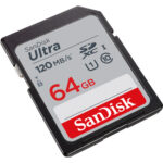 خرید کارت حافظه سن دیسک SanDisk SD 64GB 120mb