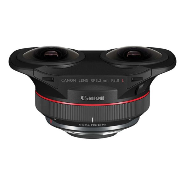 لنز واقعیت مجازی کانن مدل Canon RF 5.2mm f/2.8L Dual Fisheye 3D VR Lens