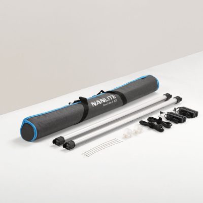 نور باتومی نانلایت Nanlite pavotube II 30c 2kit LED RGBww tube light