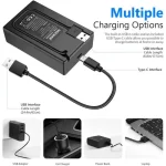 شارژر دوبل باتری نیوور به همراه دو باتری Neewer Dual Charger with NP-FZ100 Batteries