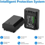 شارژر دوبل باتری نیوور به همراه دو باتری Neewer Dual Charger with NP-FZ100 Batteries