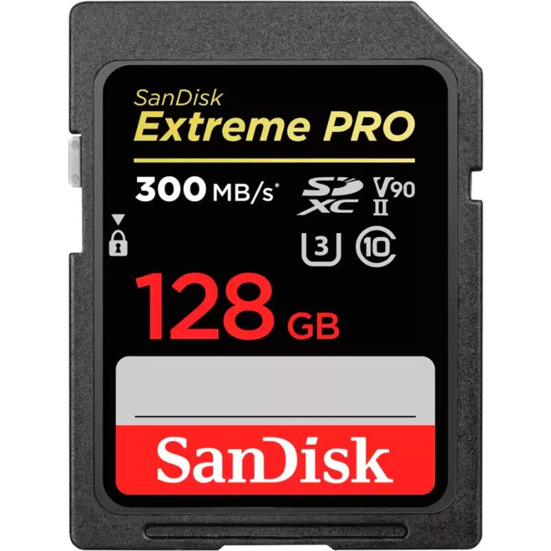 کارت حافظه سن دیسک SanDisk Extreme PRO 128GB 300mb