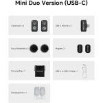 میکروفون یقه ای هالی لند HOLLYLAND LARK A1 Mini Duo